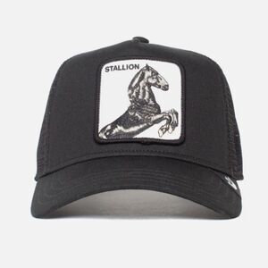 Goorin Bros Take a ride on the wild side Stallion trucker hat Black OS‎ Nwt